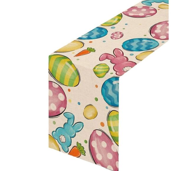Colorful Easter Table Runner - Picture 3 of 7
